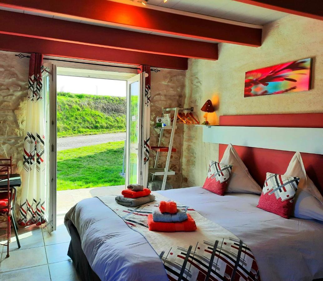 L'Echappee Tremoussante Bed and Breakfast Saint-Barthélemy-de-Vals Eksteriør billede