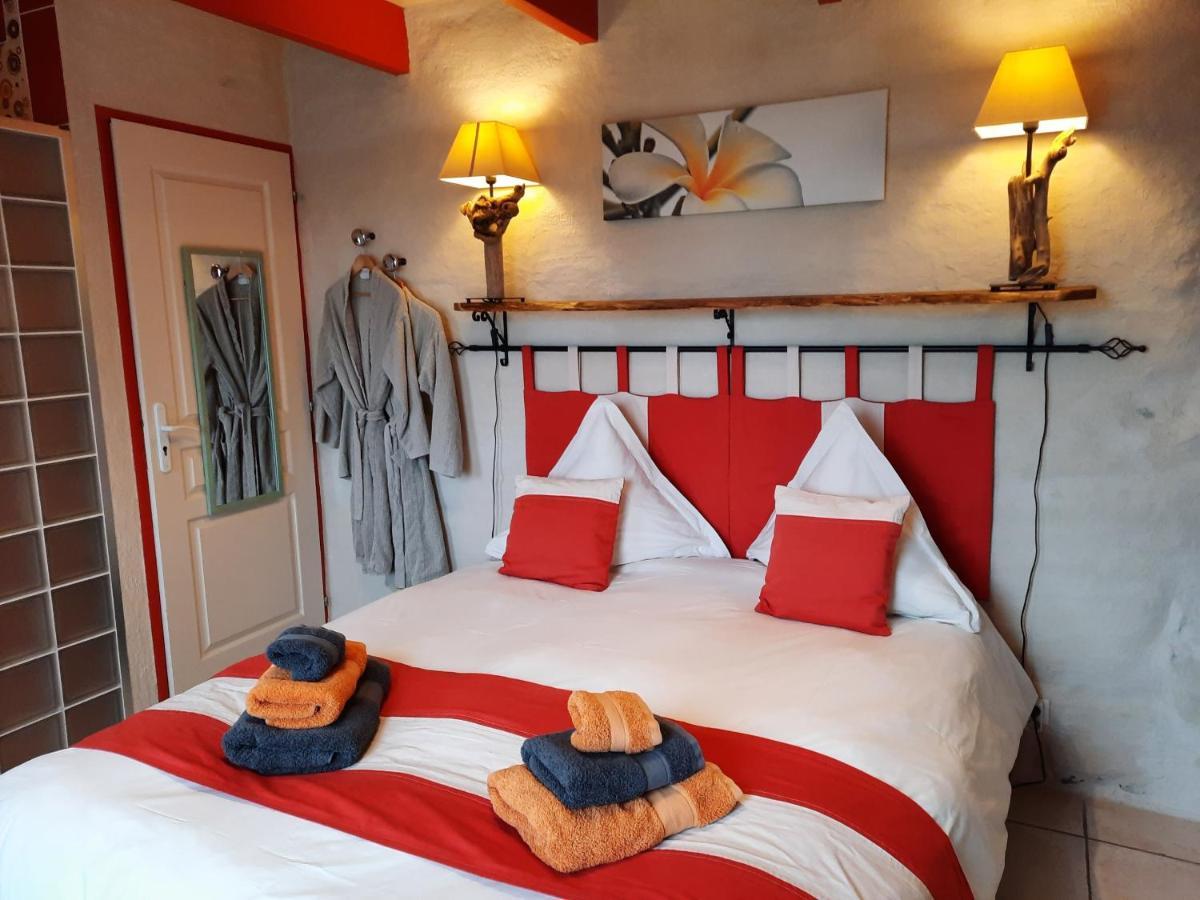 L'Echappee Tremoussante Bed and Breakfast Saint-Barthélemy-de-Vals Eksteriør billede